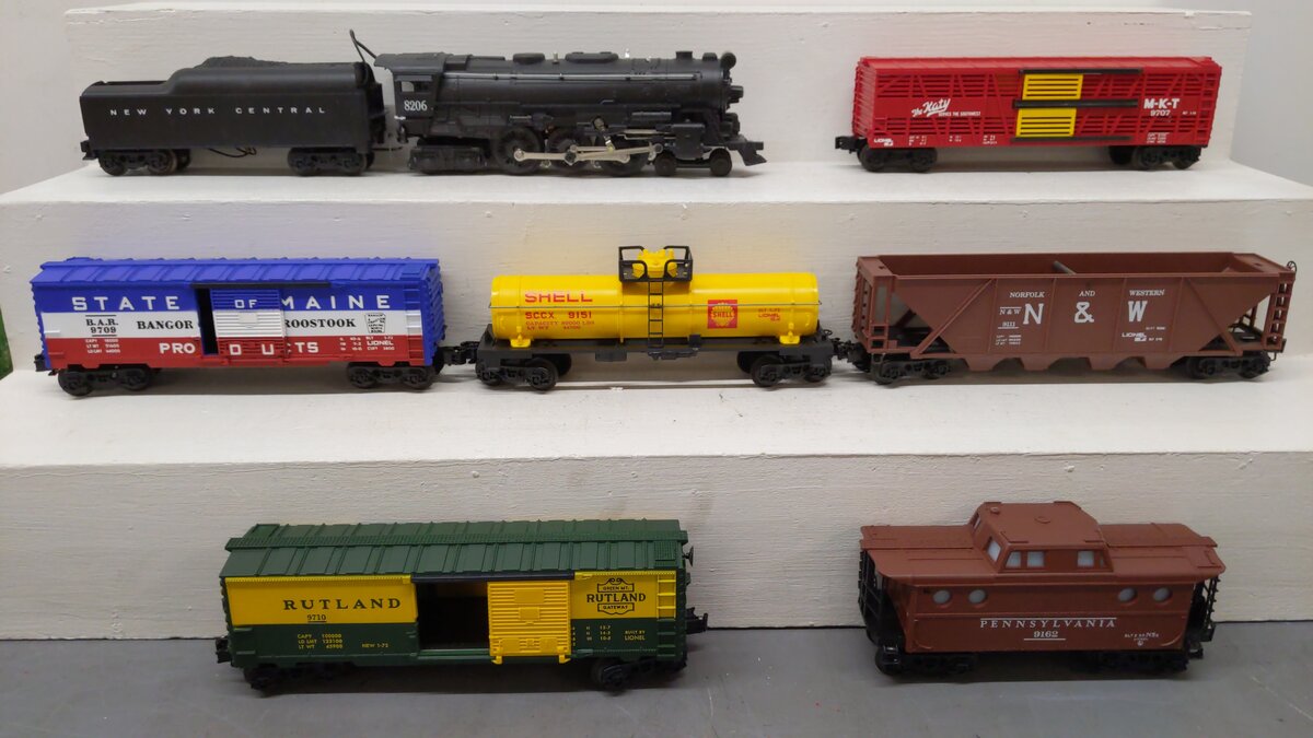 Lionel 6-1250 O Gauge New York Central SSS Set VG/Box