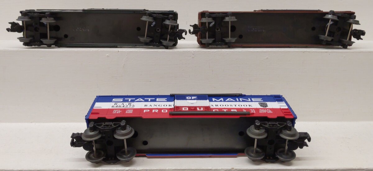 Lionel 6-19272 O Gauge 6464 Boxcars Series 3-Car Set #4 LN/Box