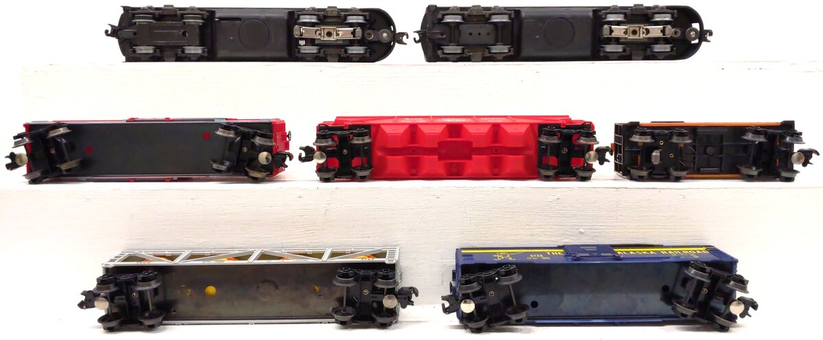 Lionel 6-1579 O Milwaukee Road Service Station Special Set EX/Box