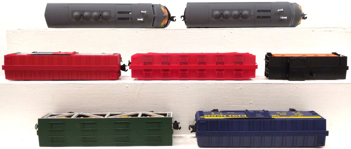 Lionel 6-1579 O Milwaukee Road Service Station Special Set EX/Box