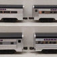 Lionel 6-19154 O Scale Atlantic Coast Line Aluminum Passenger Cars (Set of 4) LN/Box