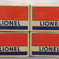 Lionel 6-19154 O Scale Atlantic Coast Line Aluminum Passenger Cars (Set of 4) LN/Box