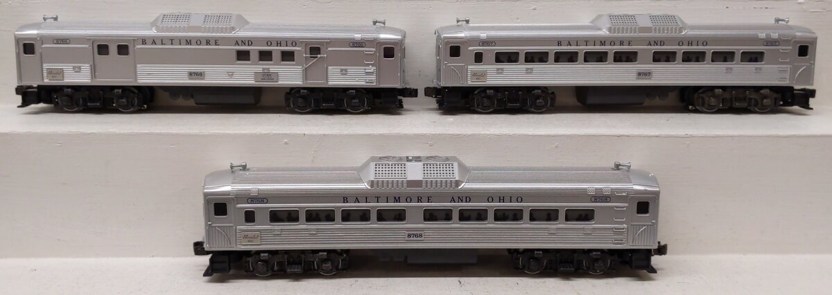 Lionel 6-1766 O Gauge Baltimore & Ohio RDC Service Station Special Set EX/Box