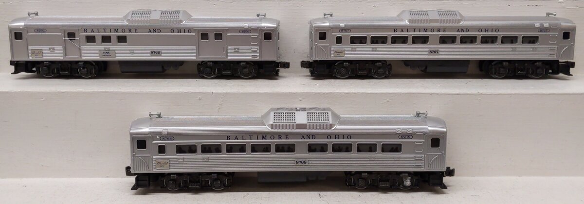 Lionel 6-1766 O Gauge Baltimore & Ohio RDC Service Station Special Set EX/Box
