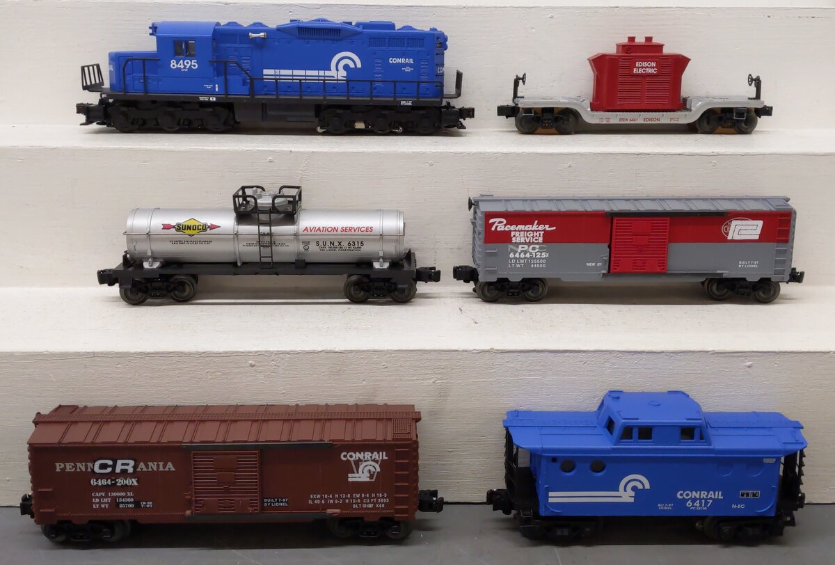 Lionel 6-11918 O Gauge 1997 Lionel Service Exclusive Conrail Diesel Train Set LN/Box