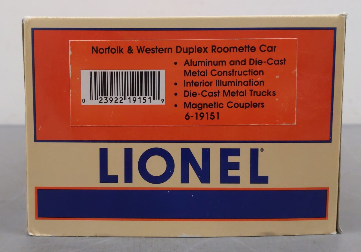Lionel 6-19151 O Gauge Norfolk & Western 