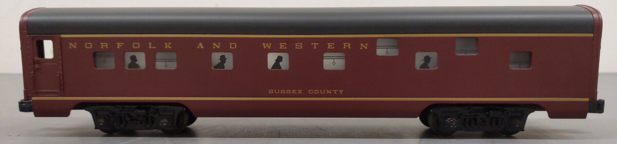 Lionel 6-19151 O Gauge Norfolk & Western "Sussex County" Duplex Roomette Car LN/Box