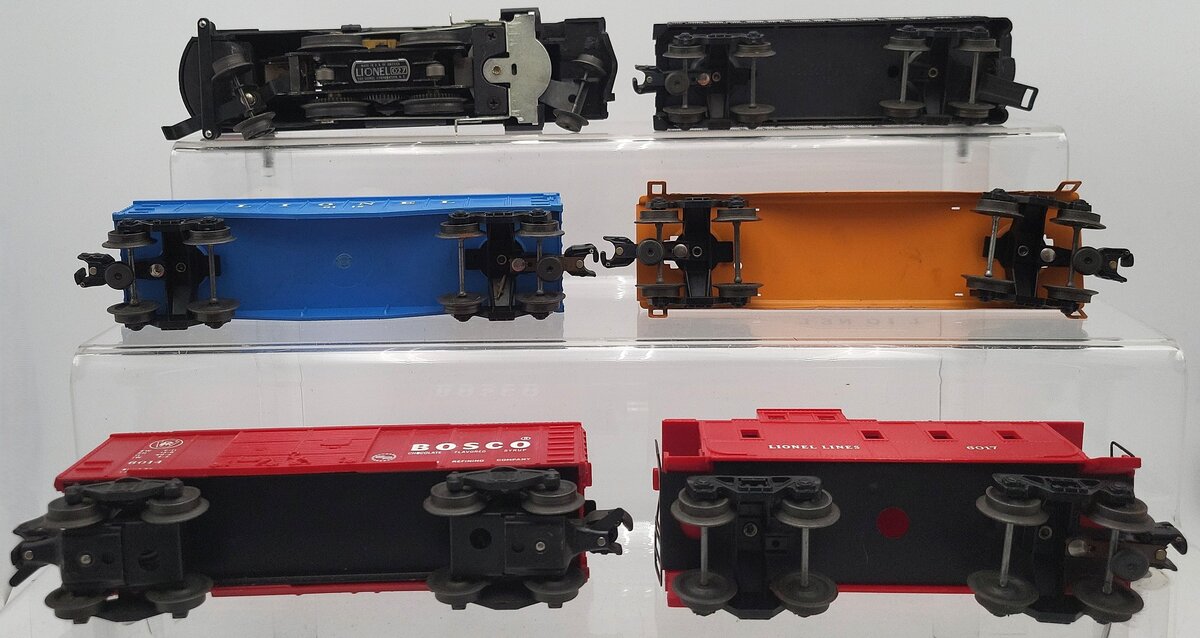 Lionel 1590 Vintage O 249 Steam Freight Set w/250T,6014,6151,6112 VG/Box