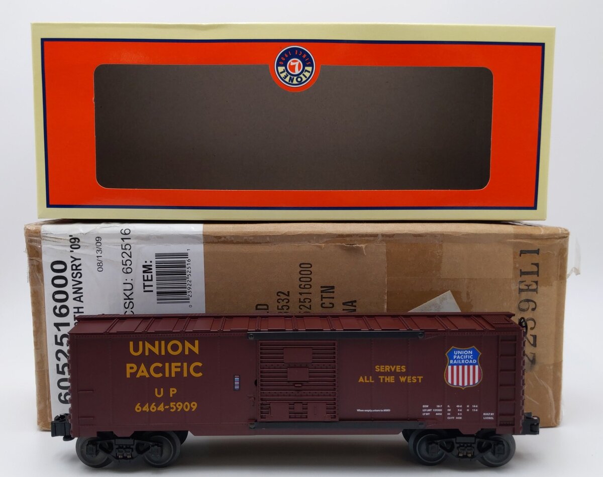 Lionel 6-52516 MWD TCA Union Pacific Boxcar #6464-5909 LN/Box