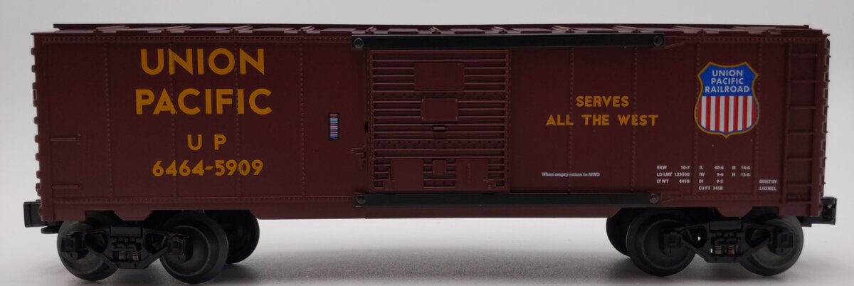 Lionel 6-52516 MWD TCA Union Pacific Boxcar #6464-5909 LN/Box