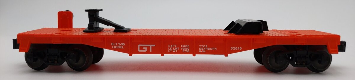 Lionel 6-52040 O Gauge TTOS Flatcar with Tractor & Trailer NIB