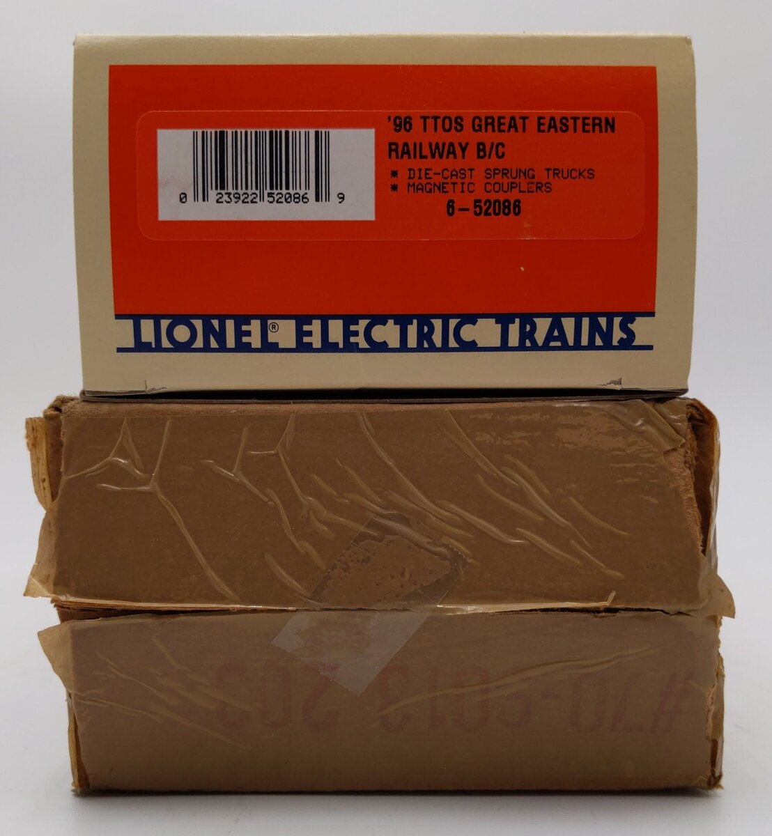 Lionel 6-52086 O Gauge TTOS-1996 Pacific Great Eastern 6464 Boxcar #1972 LN/Box