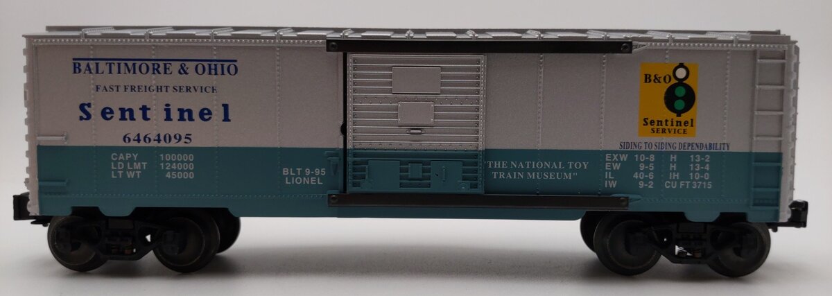 Lionel 6-52051 O Gauge Baltimore & Ohio TCA "Sentinel" Boxcar #6464095 LN/Box