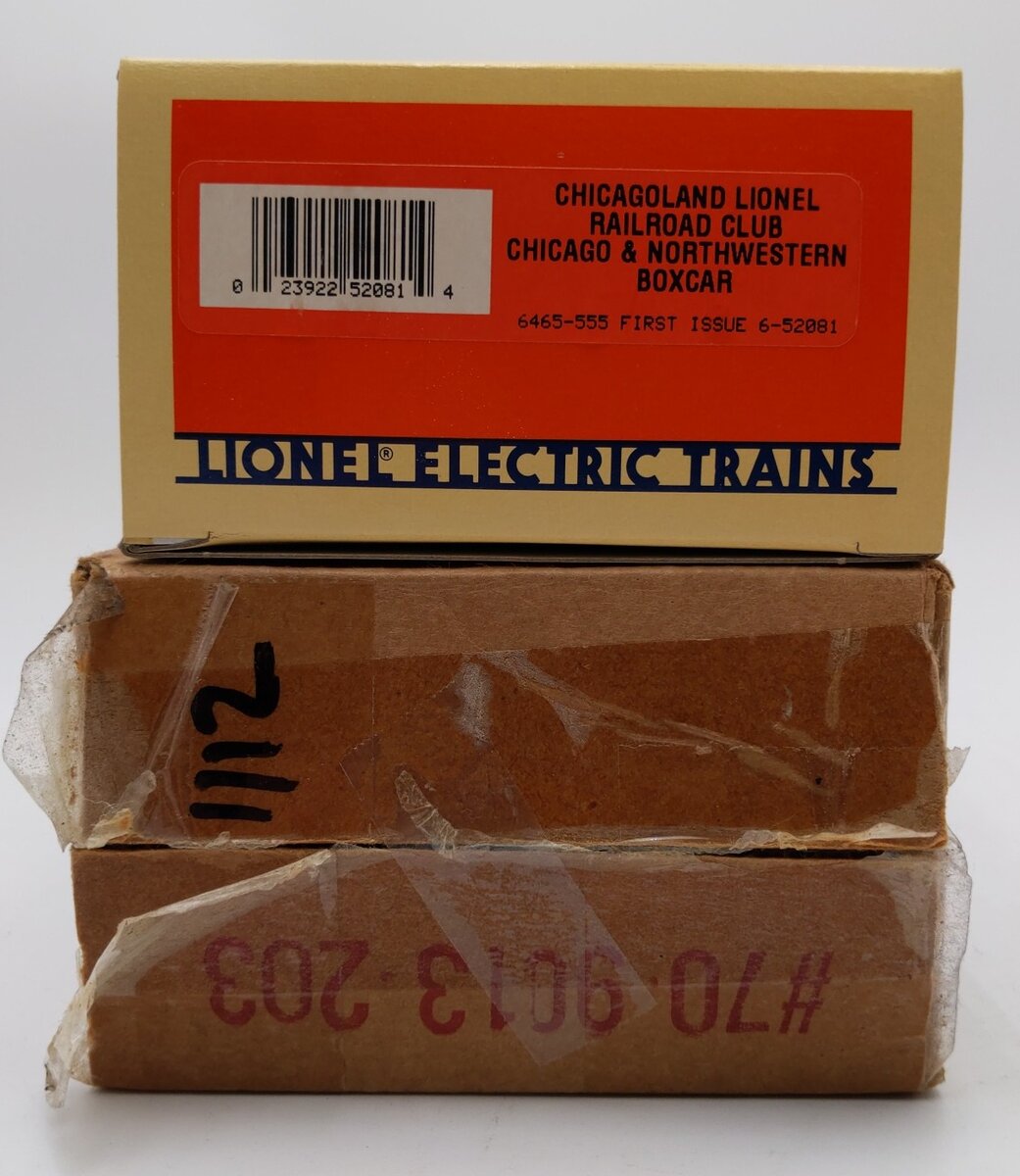 Lionel 6-52081 O Gauge Chicago & North Western C&NW Boxcar #6464-555 NIB