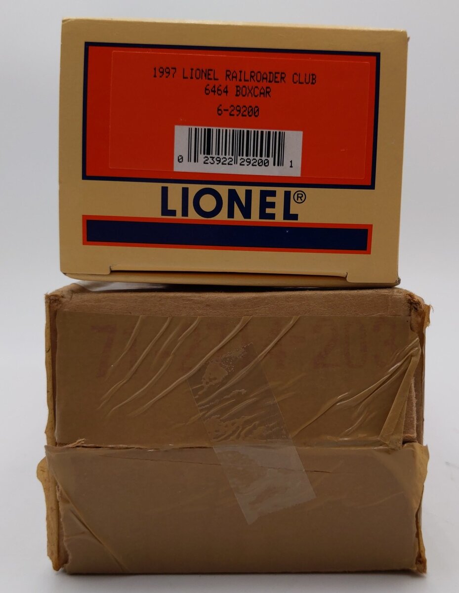 Lionel 6-29200 O Gauge Lionel Railroad Club Boxcar #9700 LN/Box