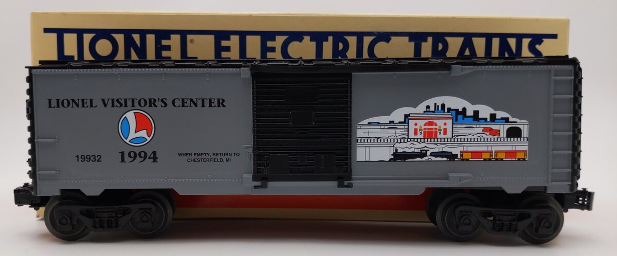 Lionel 6-19932 O Gauge 1994 Lionel Visitor's Center Boxcar LN/Box