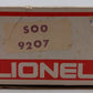Lionel 6-9207 O Gauge Soo Line Boxcar EX/Box