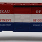 Lionel 6-52098 O Gauge TTOS-1996 U.S. Department Of Commerce Boxcar LN/Box