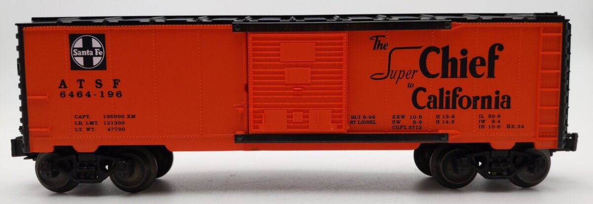 Lionel 6-19282 O Gauge Santa Fe 