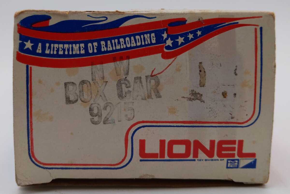 Lionel 6-9215 O Gauge Norfolk & Western Boxcar EX/Box