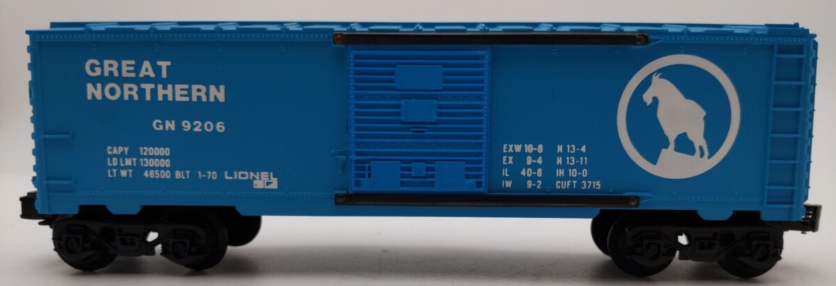 Lionel 6-9206 O Gauge Great Northern Boxcar #9206 LN/Box