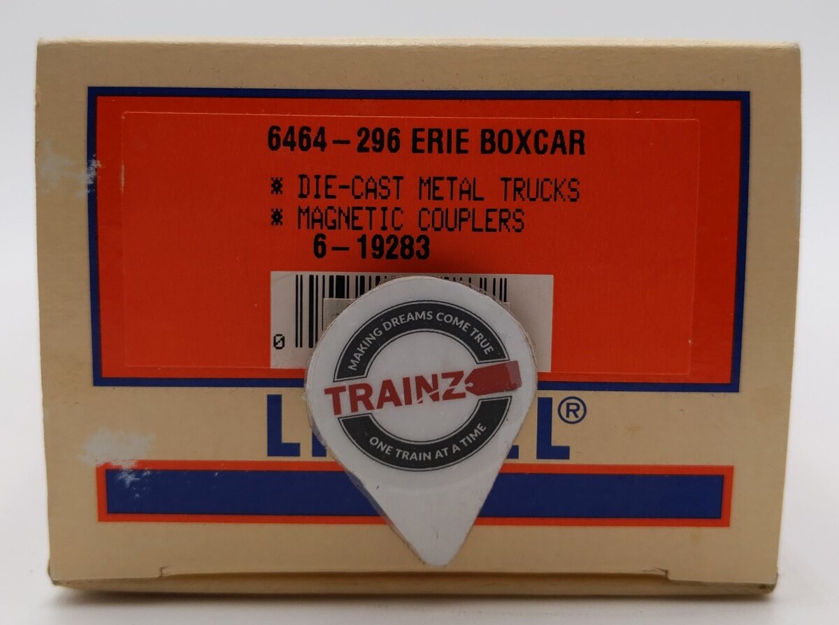 Lionel 6-19283 O Gauge Erie Boxcar #6464-296 LN/Box