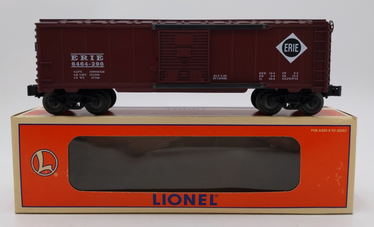 Lionel 6-19283 O Gauge Erie Boxcar #6464-296 LN/Box
