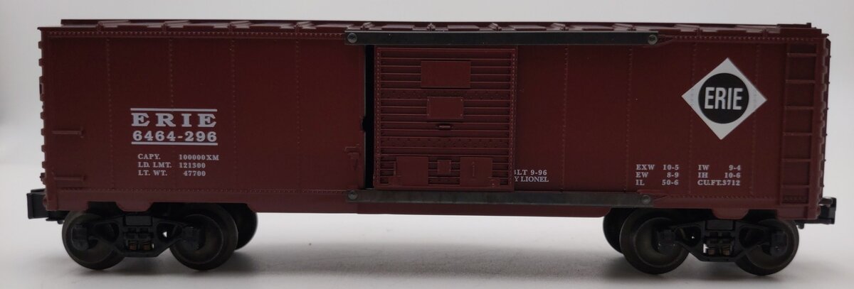 Lionel 6-19283 O Gauge Erie Boxcar #6464-296 LN/Box