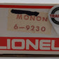 Lionel 6-9230 O Gauge Monon "The Hoosier Line" Boxcar EX/Box