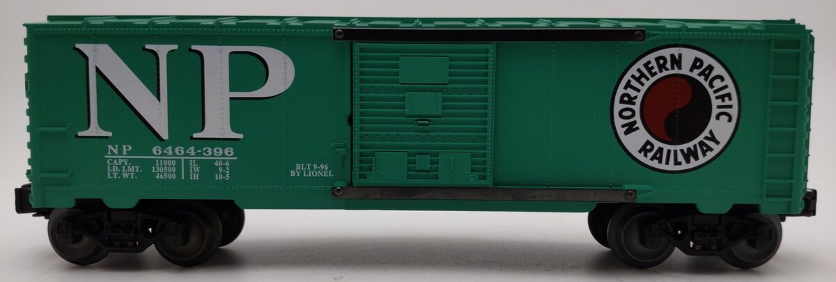 Lionel 6-19284 O Gauge Northern Pacific 6464 Boxcar #6464-396 LN/Box