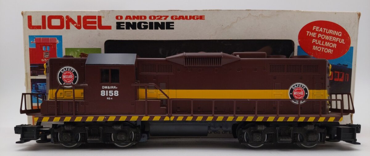 Lionel 6-8158 O Gauge Duluth Missabe GP-35 Powered Diesel Locomotive #8158 EX/Box