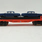 Lionel 6-16933 O Gauge Lionel Lines Flatcar with 2 Blue Automobiles EX/Box