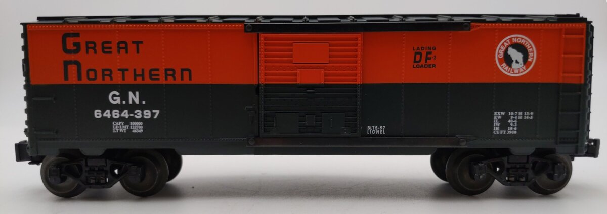 Lionel 6-19291 O Gauge Great Northern Boxcar #6464-397 LN/Box