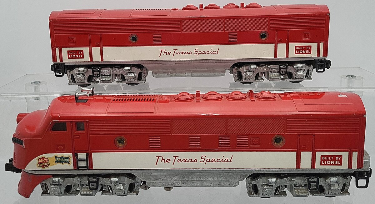 Lionel 2245 Vintage O Gauge Texas Special F-3 AB Diesel Set VG/Box
