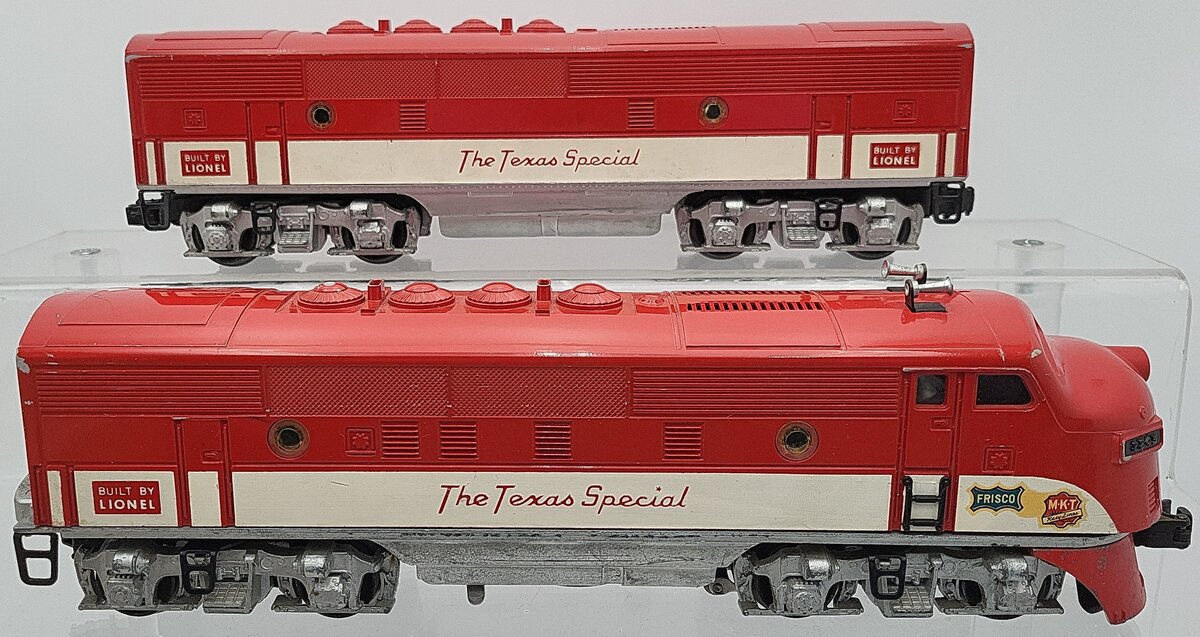 Lionel 2245 Vintage O Gauge Texas Special F-3 AB Diesel Set VG/Box