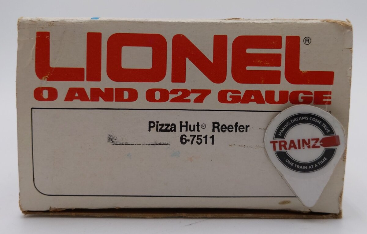 Lionel 6-7511 O Gauge Pizza Hut Refrigerator Car LN/Box