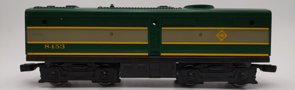 Lionel 6-8453 O Gauge Erie Alco Non-Powered B-Unit Diesel Locomotive #8453 EX/Box