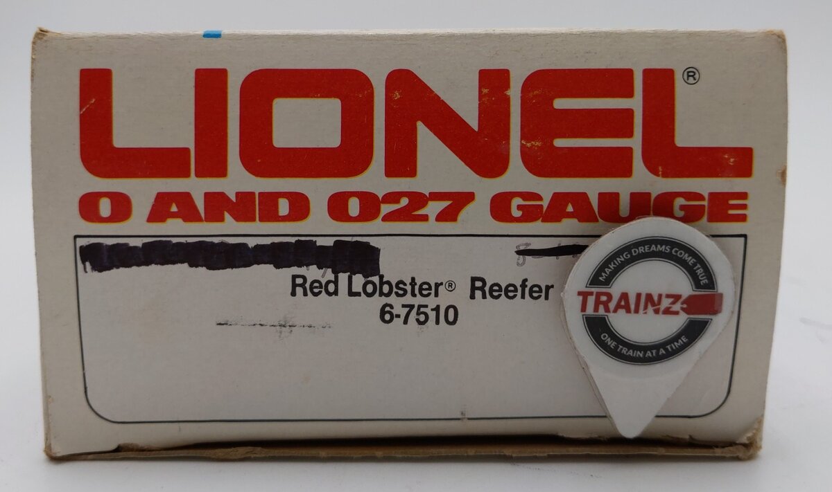 Lionel 6-7510 O Gauge Red Lobster Refrigerator Car LN/Box