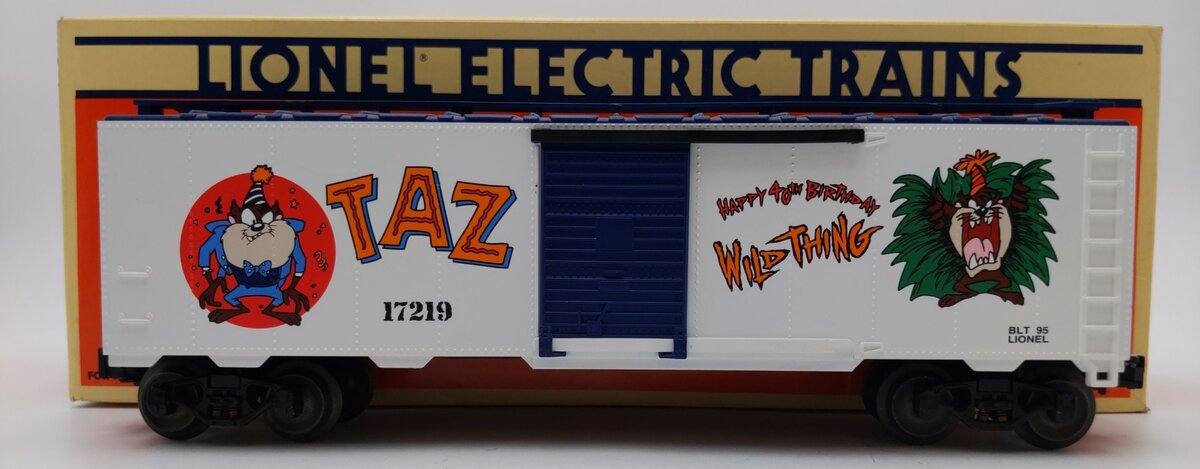 Lionel 6-17219 O Gauge Tasmanian Devil 40th Birthday Boxcar EX/Box