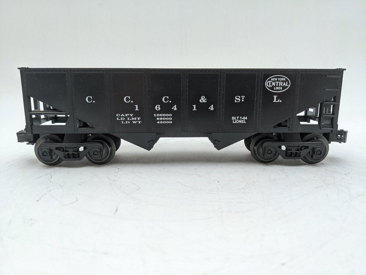 Lionel 6-16414 O Gauge Cleveland Cincinnati Chicago & St. Louis 2-Bay Hopper Car EX/Box