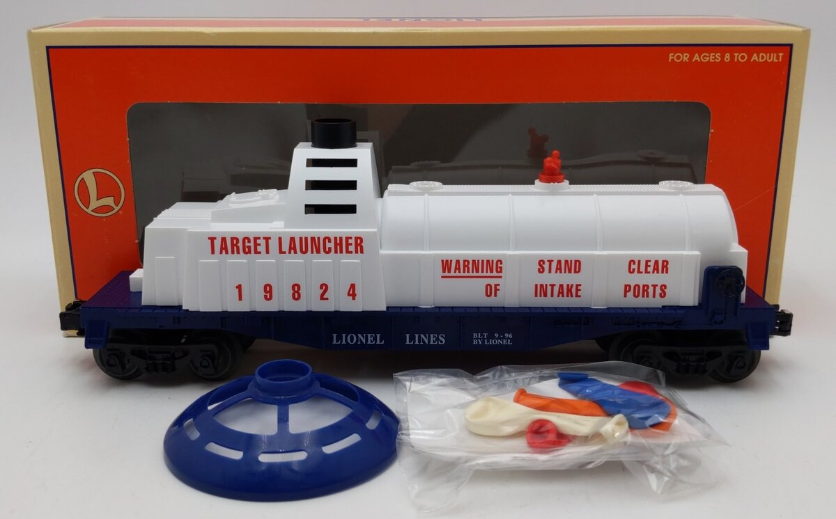 Lionel 6-19824 O Gauge U.S. Army Operating Target Launching Car #19824 LN/Box