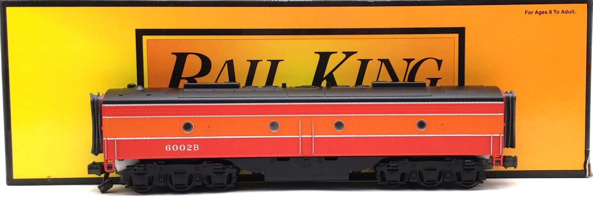 MTH 30-2141-3 Southern Pacific E8 B-Unit Non-Powered Diesel Engine #6002-B LN/Box