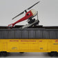 Lionel 3619 Vintage O Operating Helicopter Reconnaissance Car VG/Box