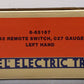 Lionel 6-65167 O27 42" Left Hand Remote Control Switch Turnout EX/Box