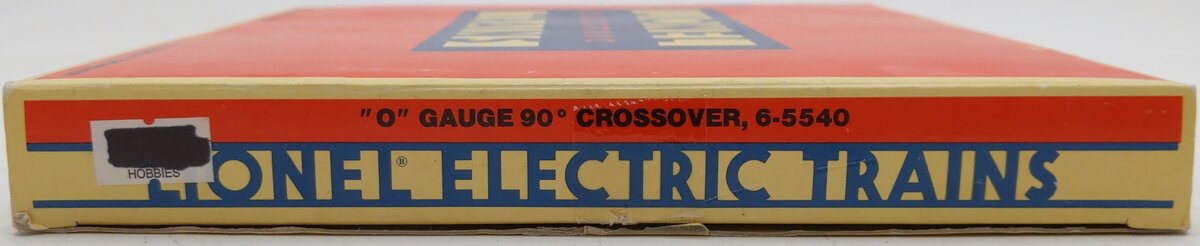Lionel 6-5540 O Gauge 90 Degree Crossover EX/Box