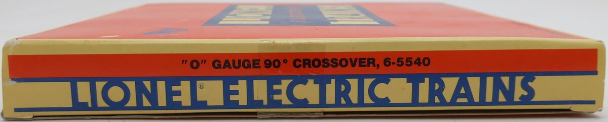 Lionel 6-5540 O Gauge 90 Degree Crossover EX/Box