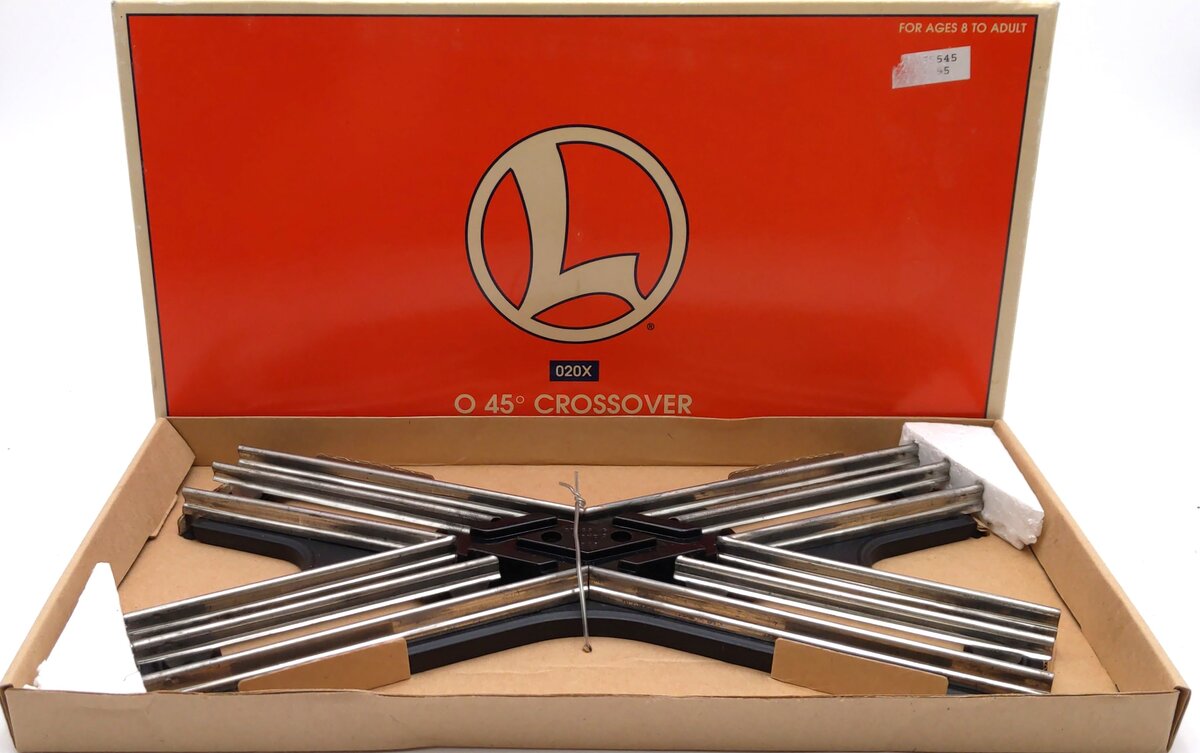 Lionel 6-65545 O Gauge 45 Degree Crossover EX/Box