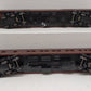 K-Line K4880E O PRR Broadway Limited 15" Heavyweight Passenger Cars (Set of 2) EX/Box