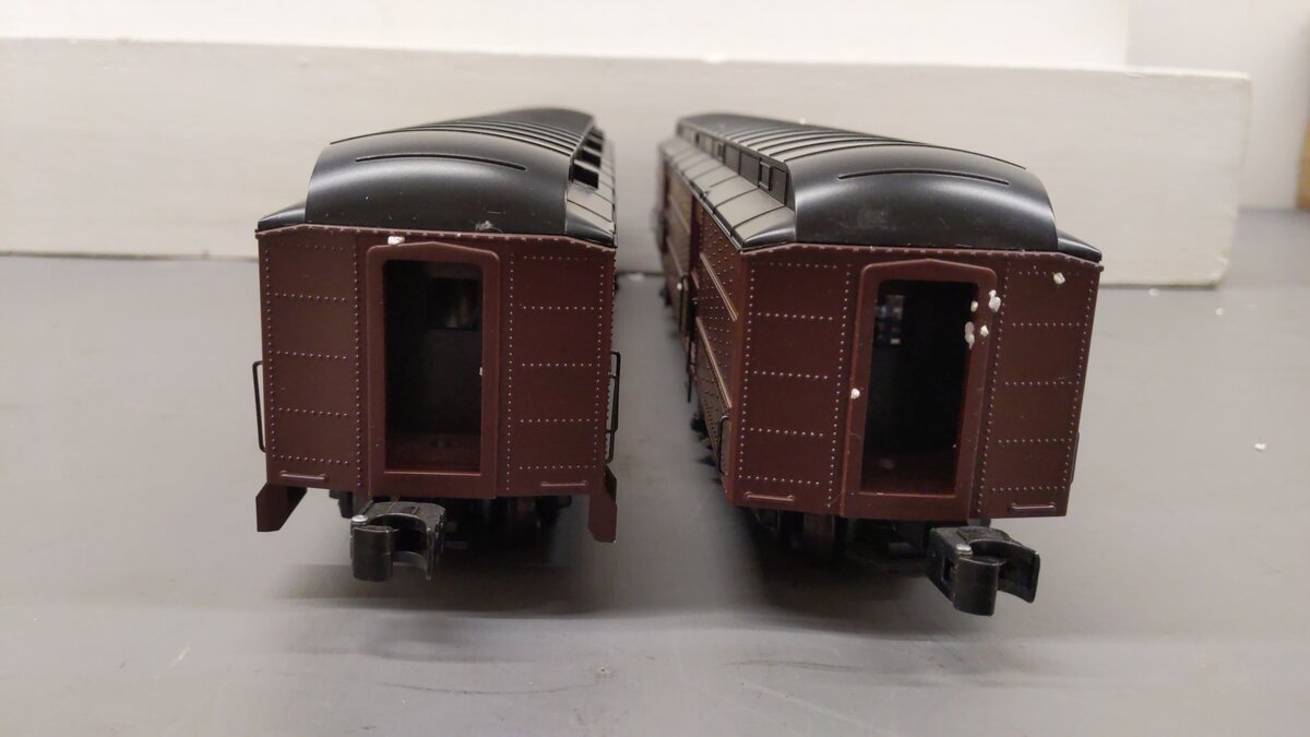 K-Line K4880E O PRR Broadway Limited 15" Heavyweight Passenger Cars (Set of 2) EX/Box