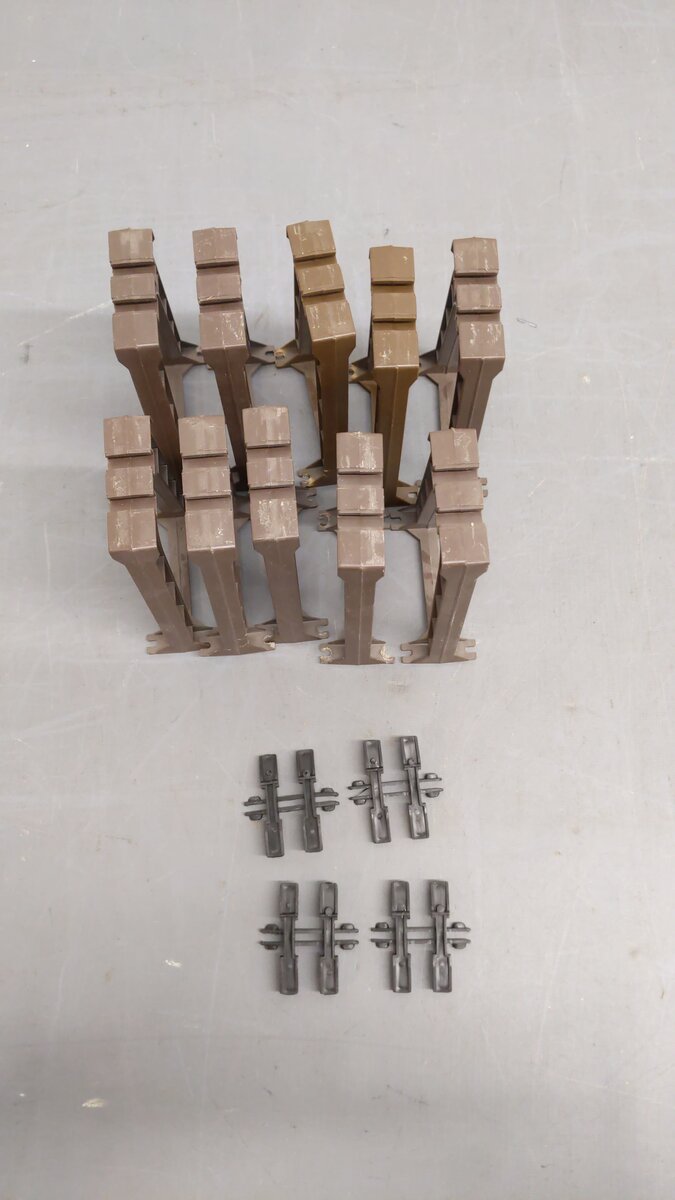Lionel 6-12755 O Gauge Elevated Trestle Set (Set of 10) VG/Box